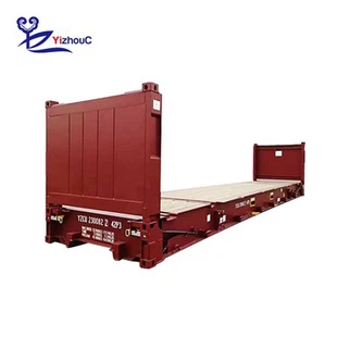 20 피트 플랫 랙 선적 컨테이너